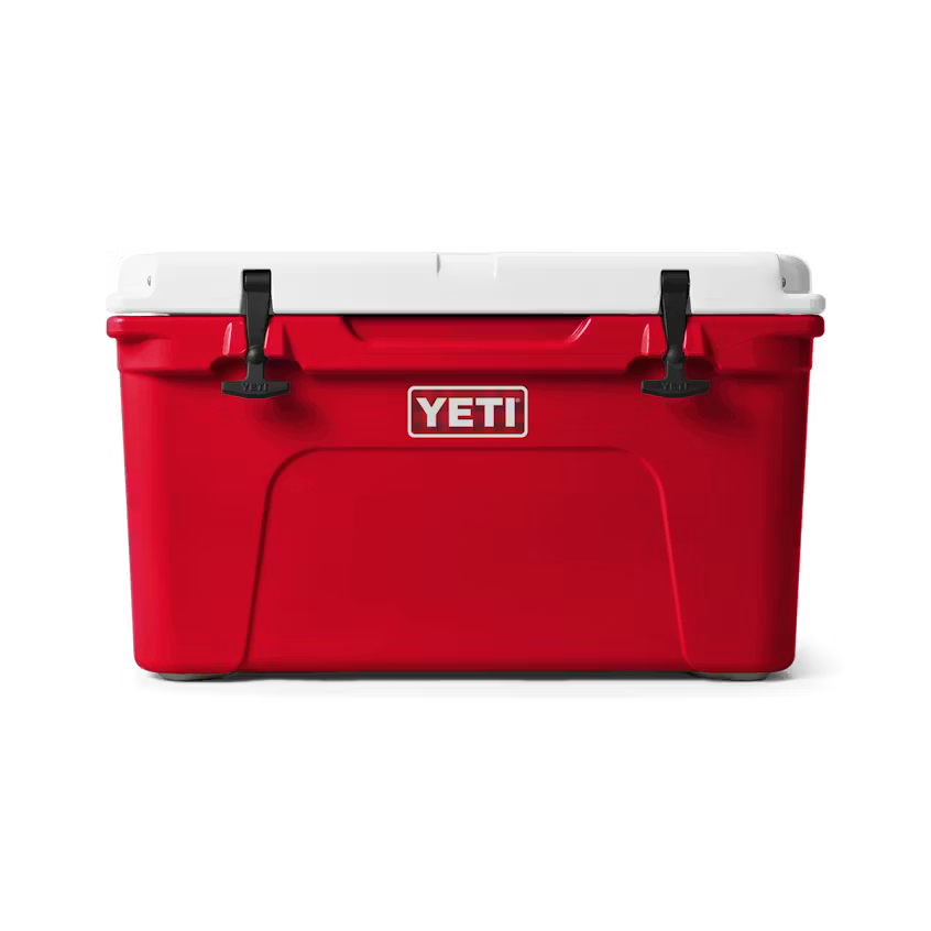YETI Tundra Canada 45 Hard Cooler Red/White Badge