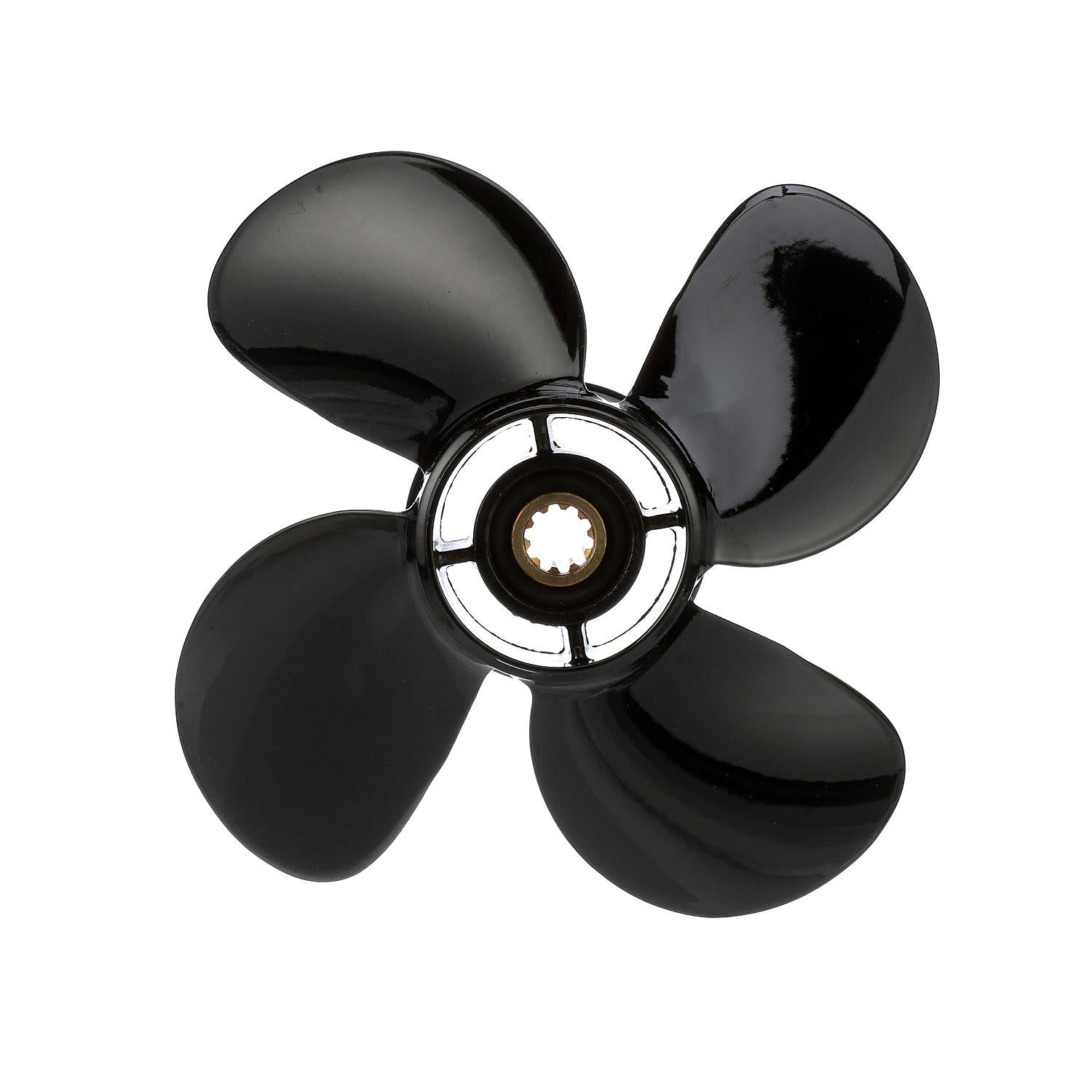 Mercury SpitFire 4-Blade Aluminum Propeller, 9.3” Diameter x 11” Pitch, Right Hand Rotation