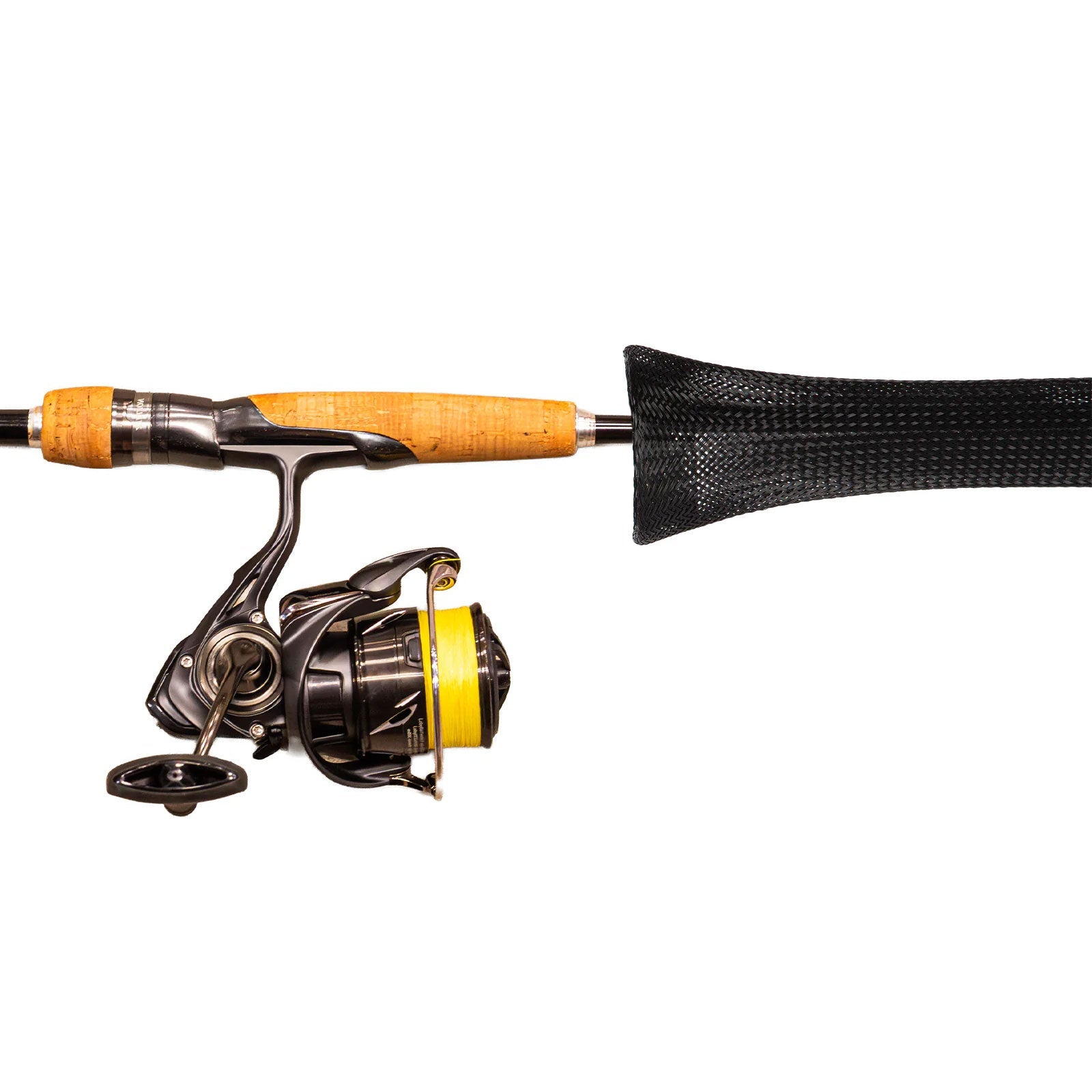 Spinning Rod Glove 5.5" to 7' Black