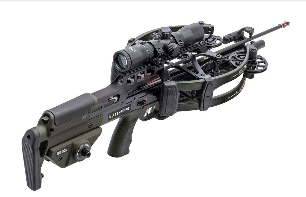 TenPoint TRX 26, ACUslide MAXX, Rangemaster 100 Scope