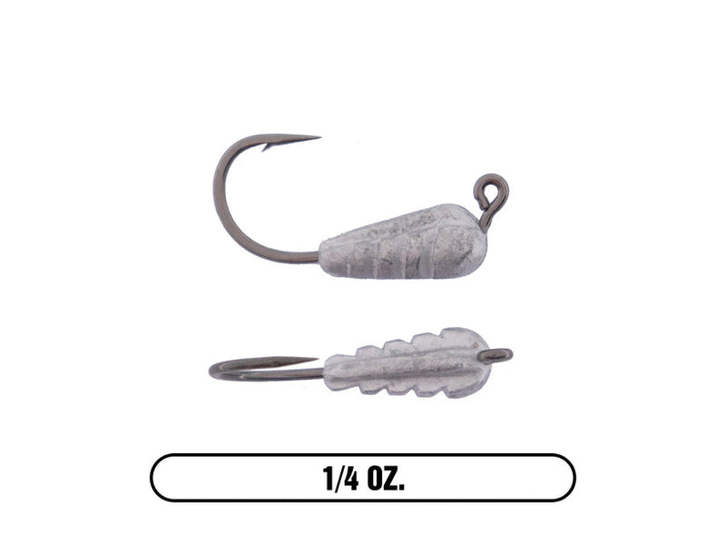 X Zone Stealth Finesse Tube Jig - 1/4 oz (4 Pack)