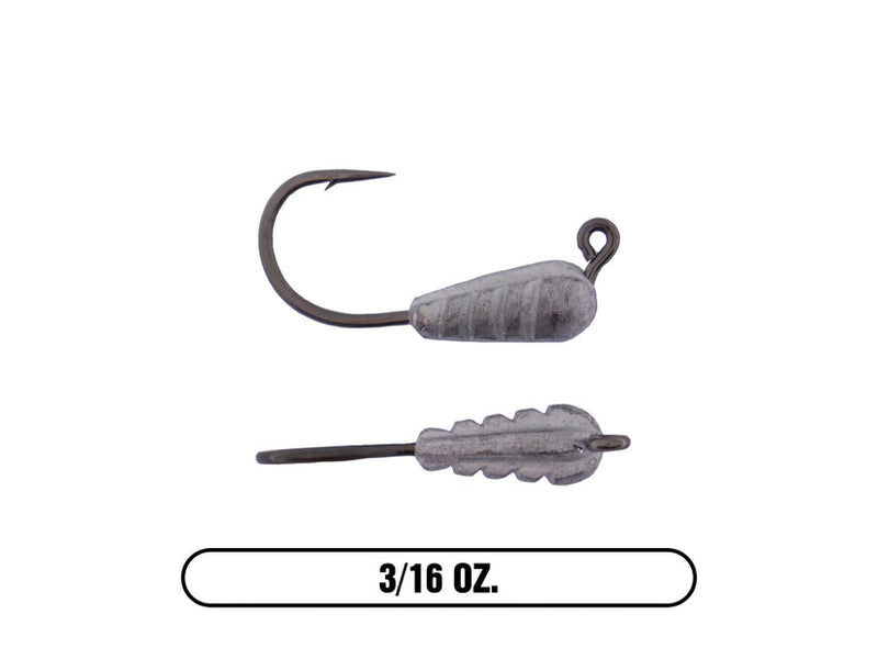 X Zone Stealth Finesse Tube Jig - 1/4 oz (4 Pack)