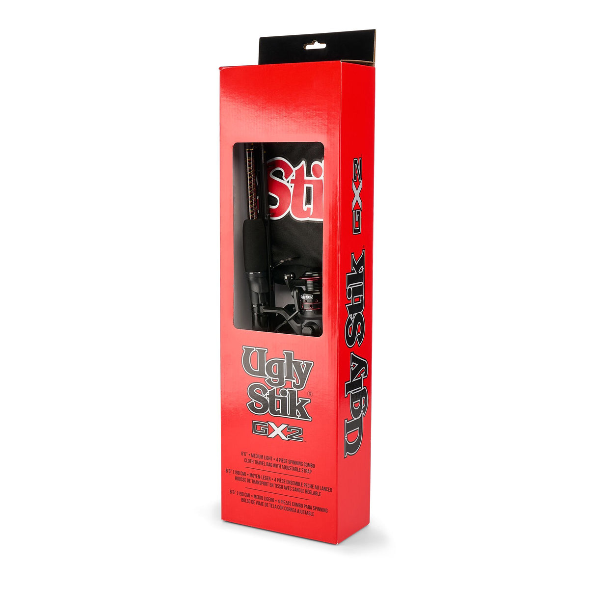 Ugly Stik GX2 Travel Spinning Kit