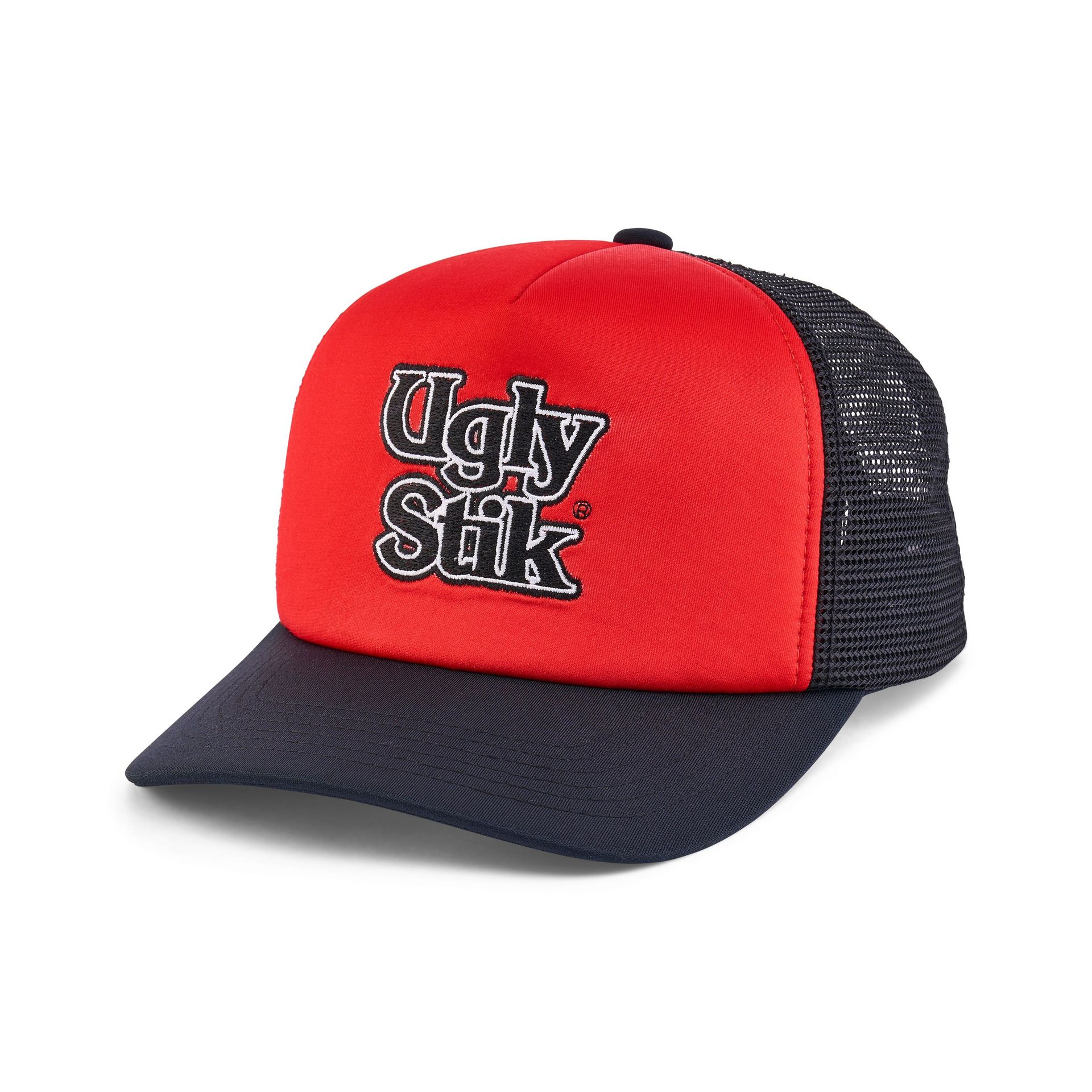 Ugly Stik Logo Foam Trucker Red