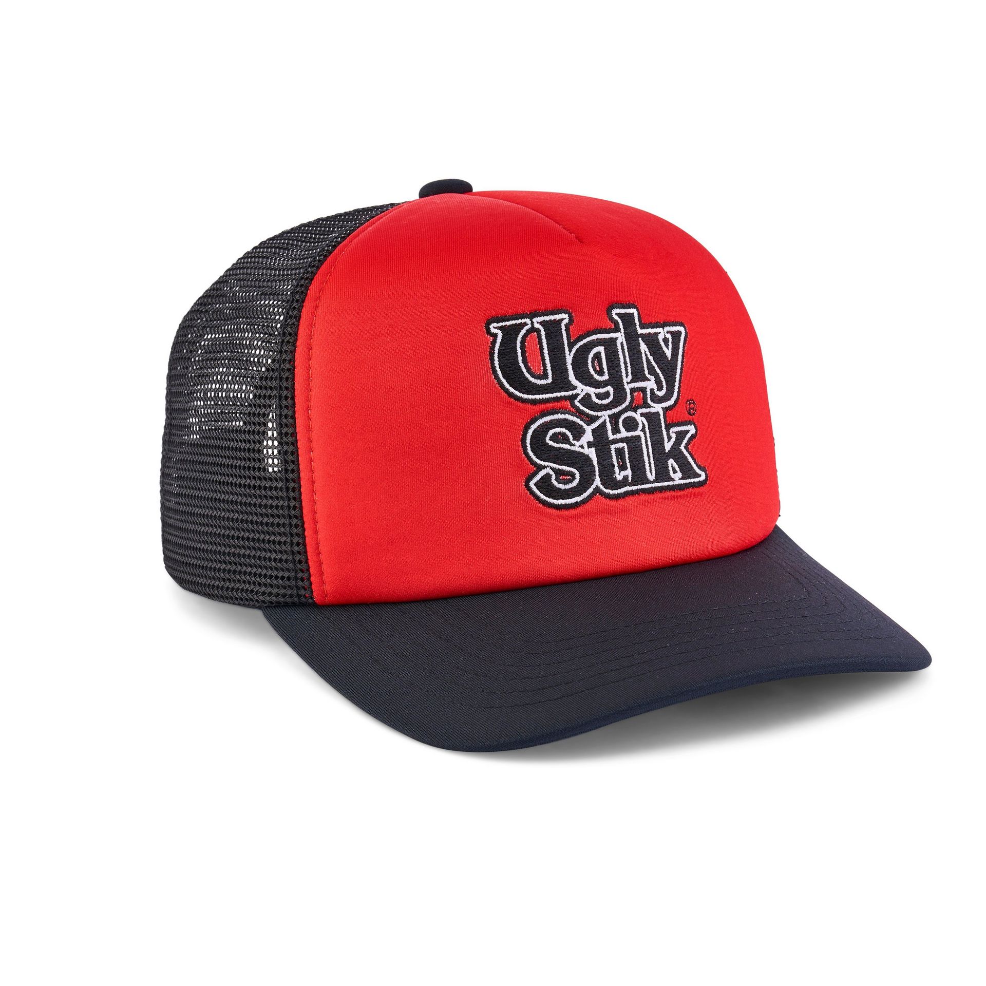 Ugly Stik Logo Foam Trucker Red
