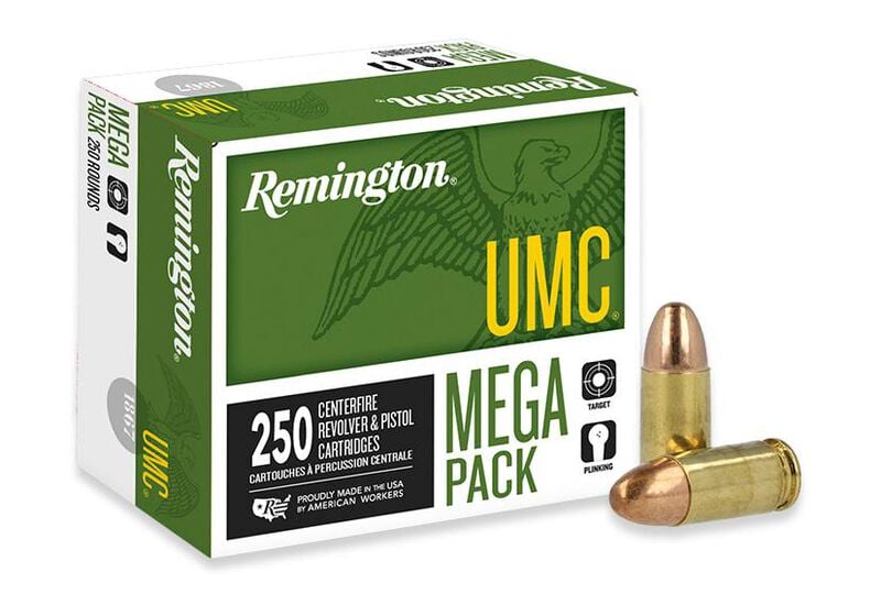 Remington - UMC - 9mm Luger - 115gr - 250 Rounds