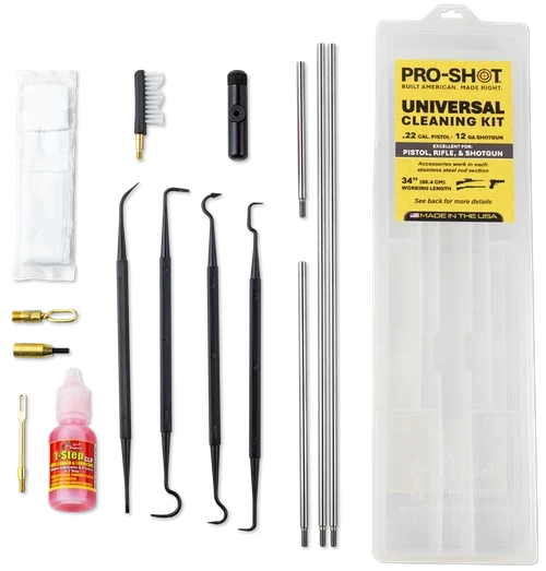 Pro-Shot Universal Boxed Kit With T-Handle .22 Cal. To 12 GA