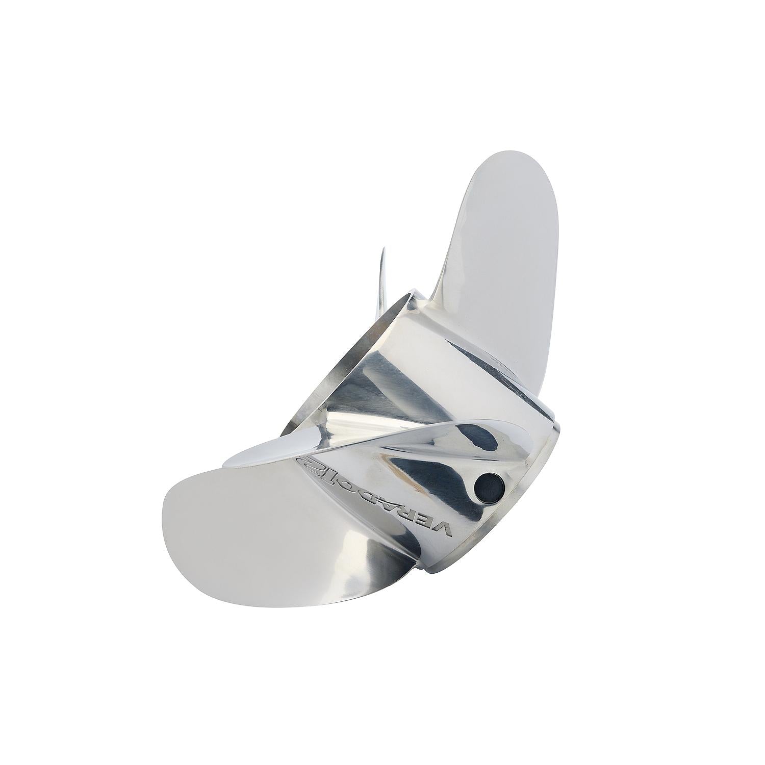 Mercury Verado12 Front 4-Blade Stainless Steel Propeller, 24.5" Pitch, Left Hand Rotation