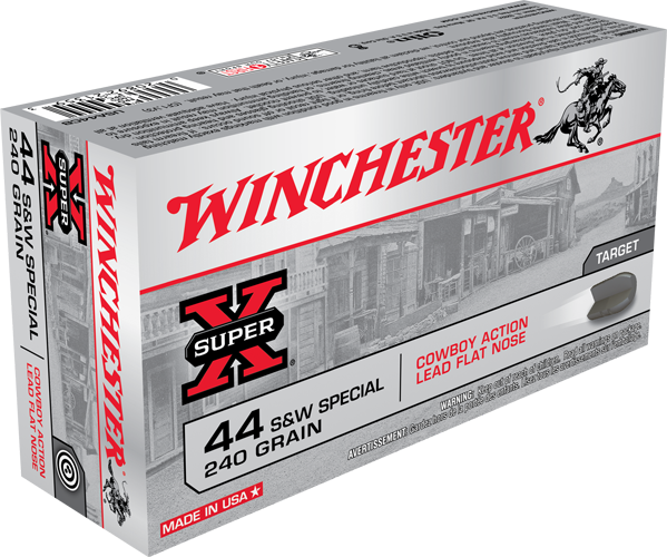 WINCHESTER 44 S&W SPECIAL 240GR COWBOY LEAD