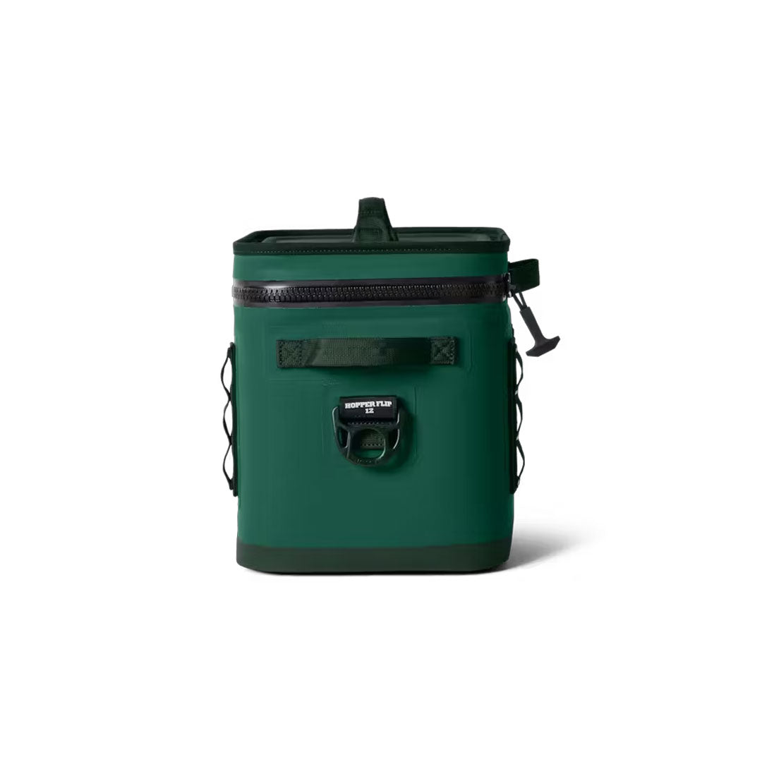 YETI Hopper Flip 12 Soft Cooler Black Forest Green