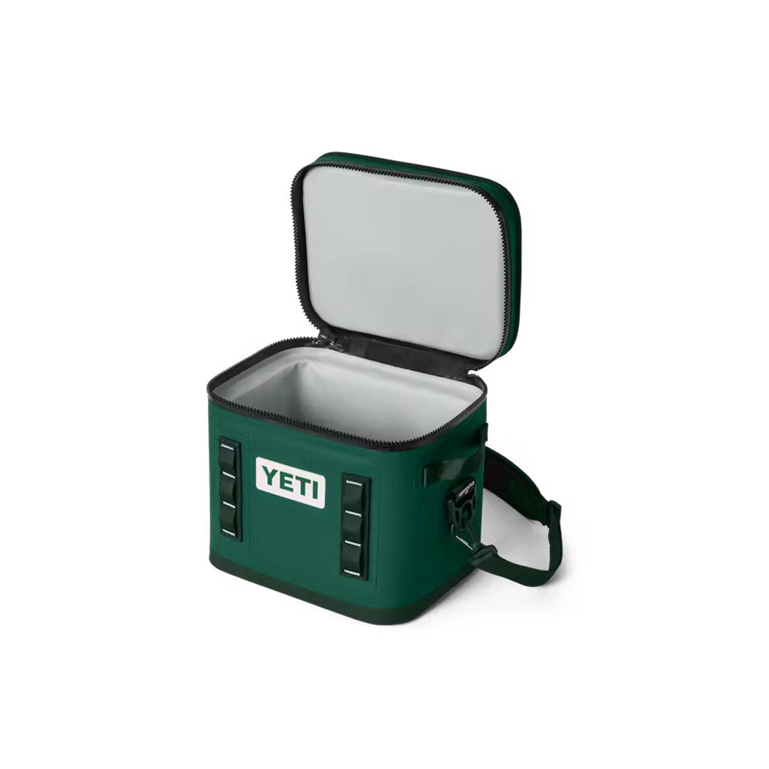 YETI Hopper Flip 12 Soft Cooler Black Forest Green