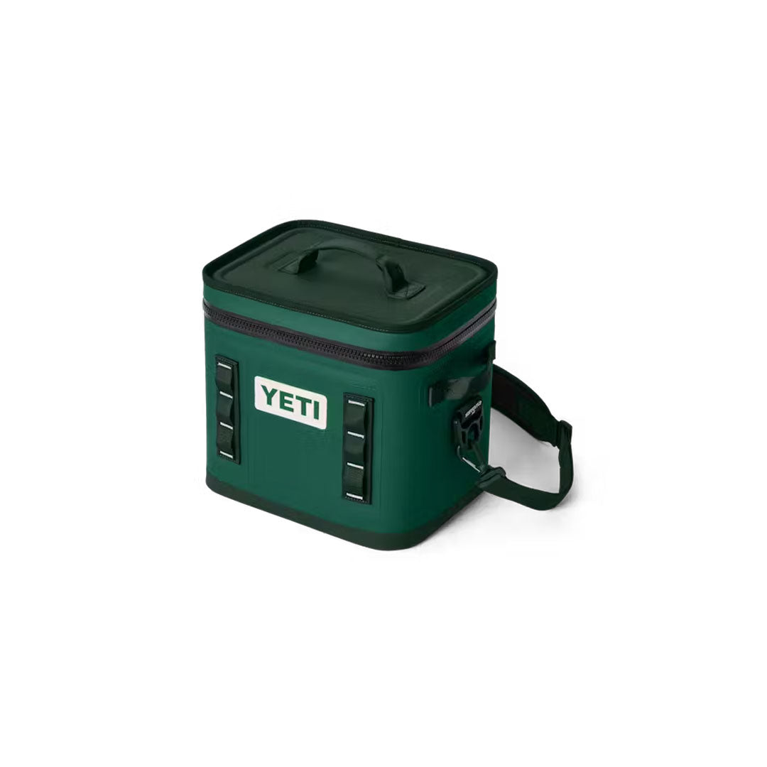 YETI Hopper Flip 12 Soft Cooler Black Forest Green