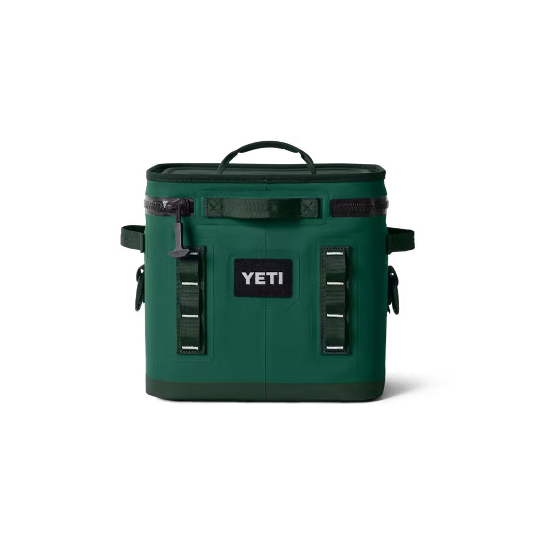 YETI Hopper Flip 12 Soft Cooler Black Forest Green