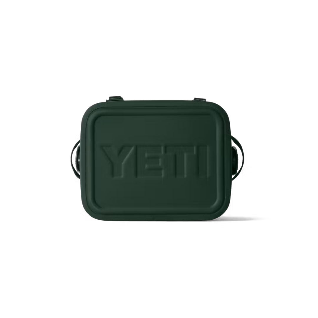 YETI Hopper Flip 12 Soft Cooler Black Forest Green
