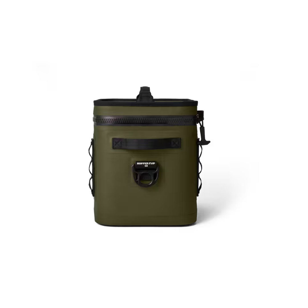YETI Hopper Flip 12 Soft Cooler Olive/Black