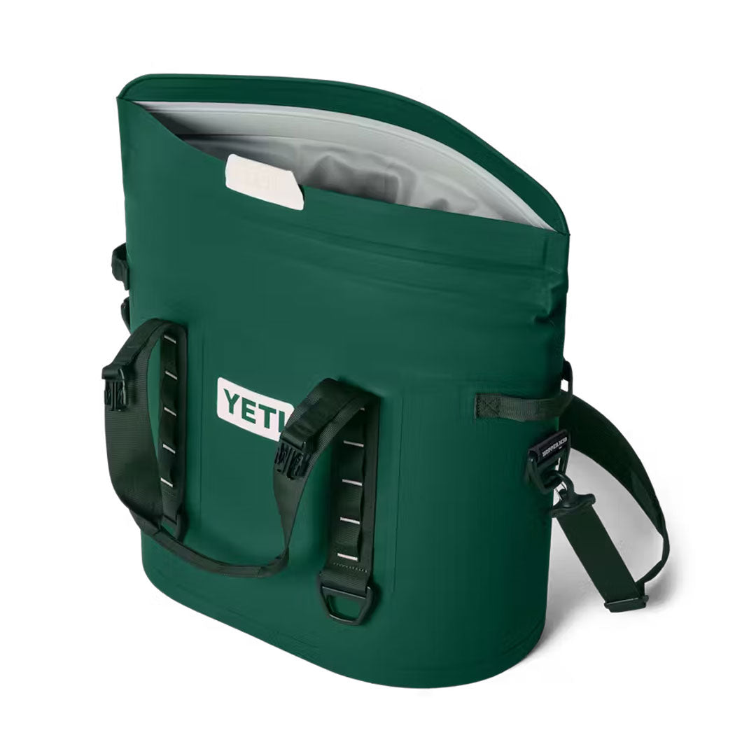 YETI Hopper M30 Tote Soft Cooler Black Forest Green
