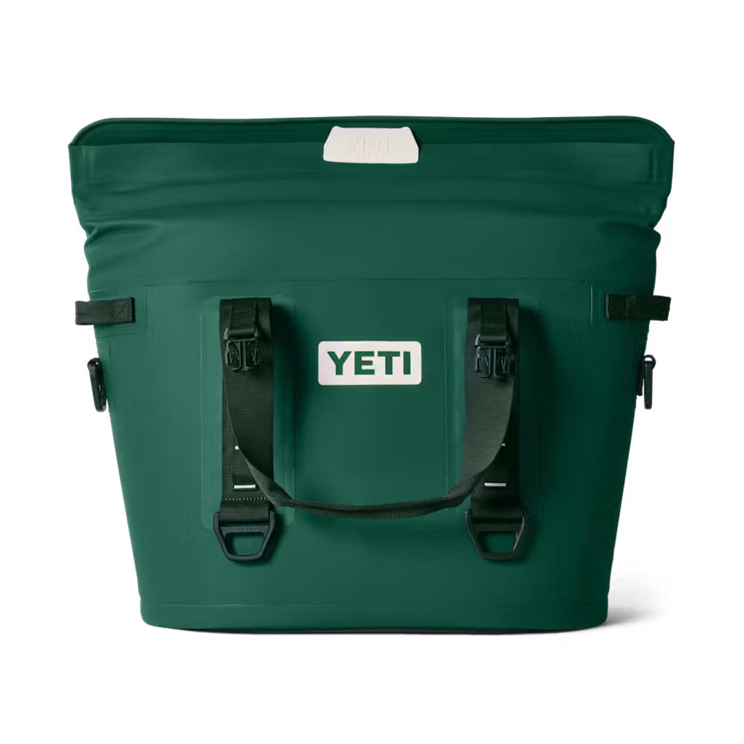 YETI Hopper M30 Tote Soft Cooler Black Forest Green