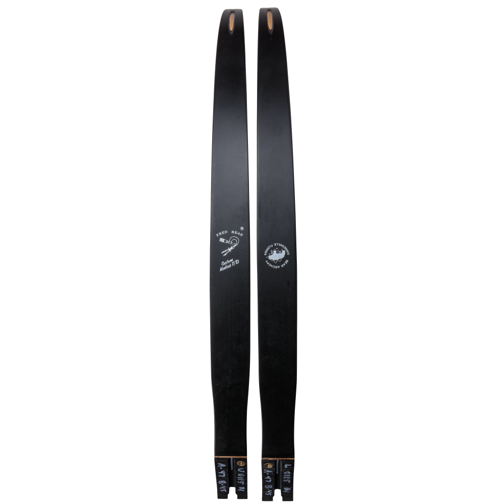 Bear Archery Take Down Limbs - Black Gloss / 25 / #2