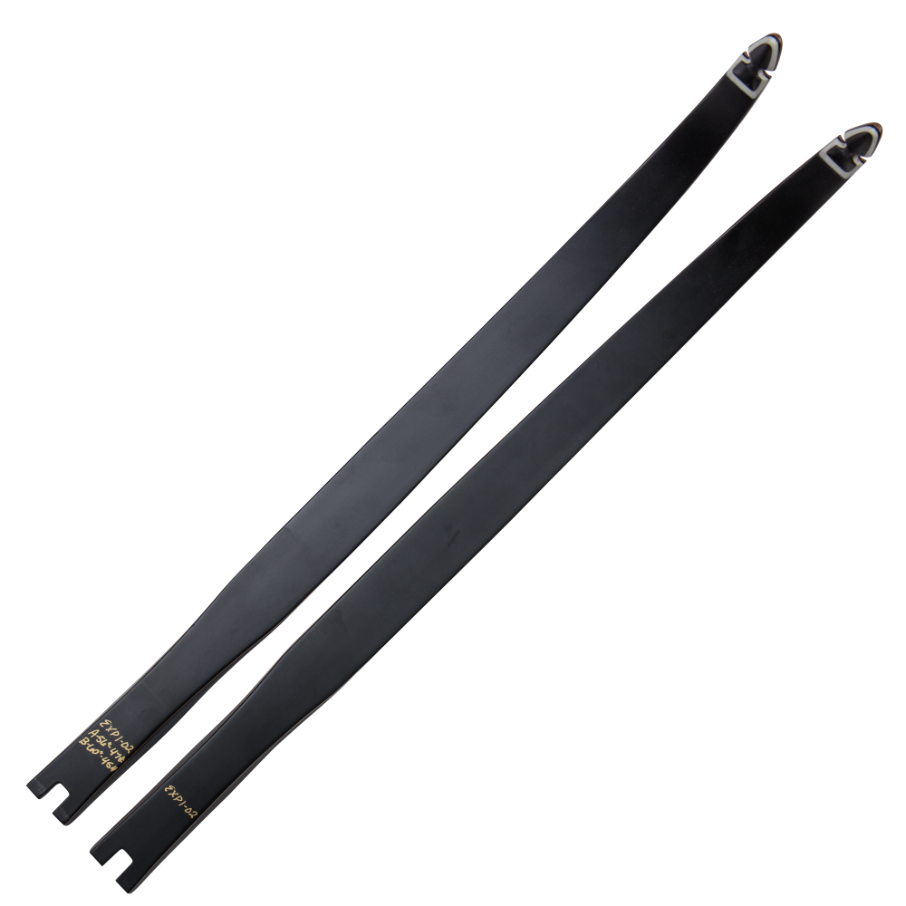 Bear Archery Take Down Limbs - Black Gloss / 25 / #3