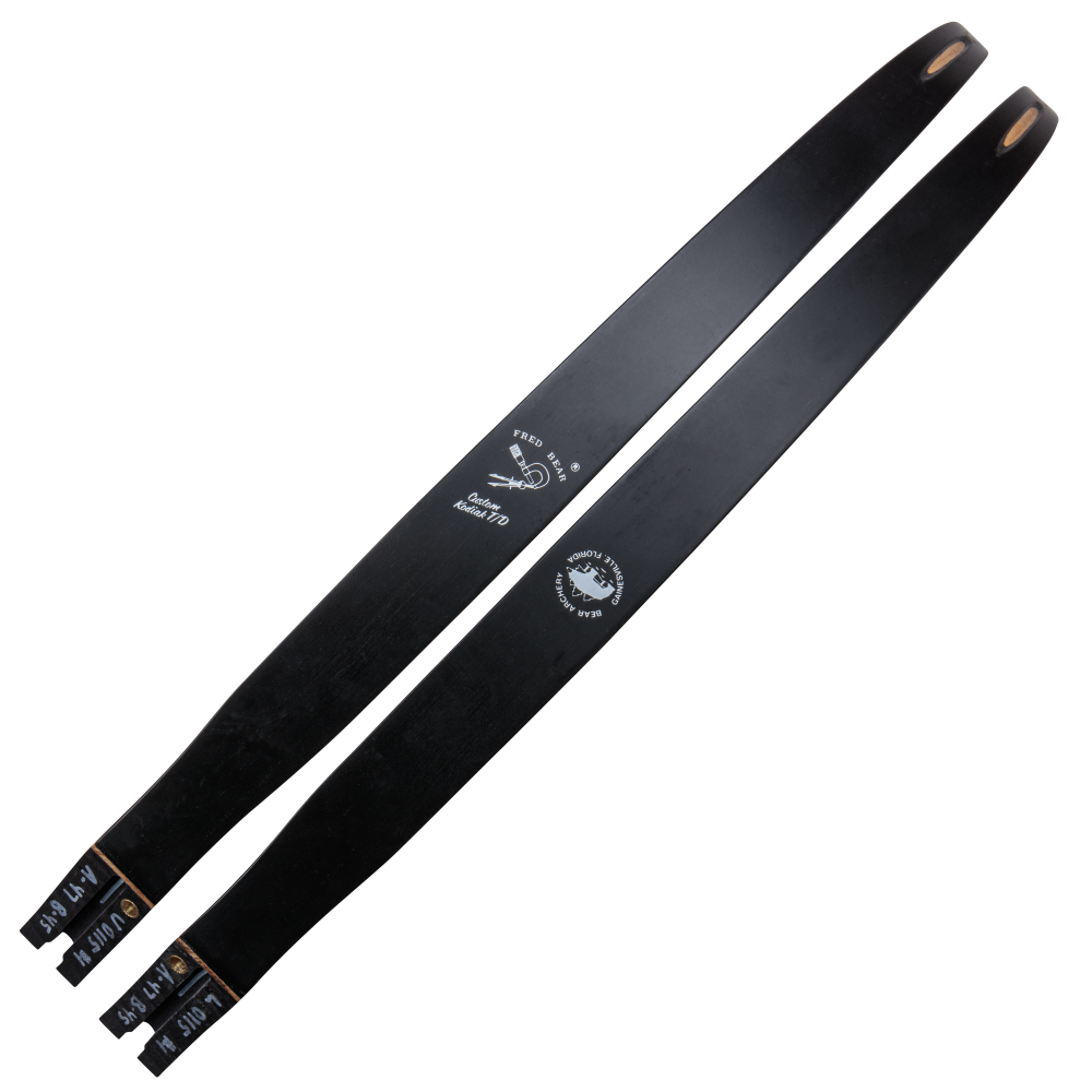 Bear Archery Take Down Limbs - Black Gloss / 30 / #2
