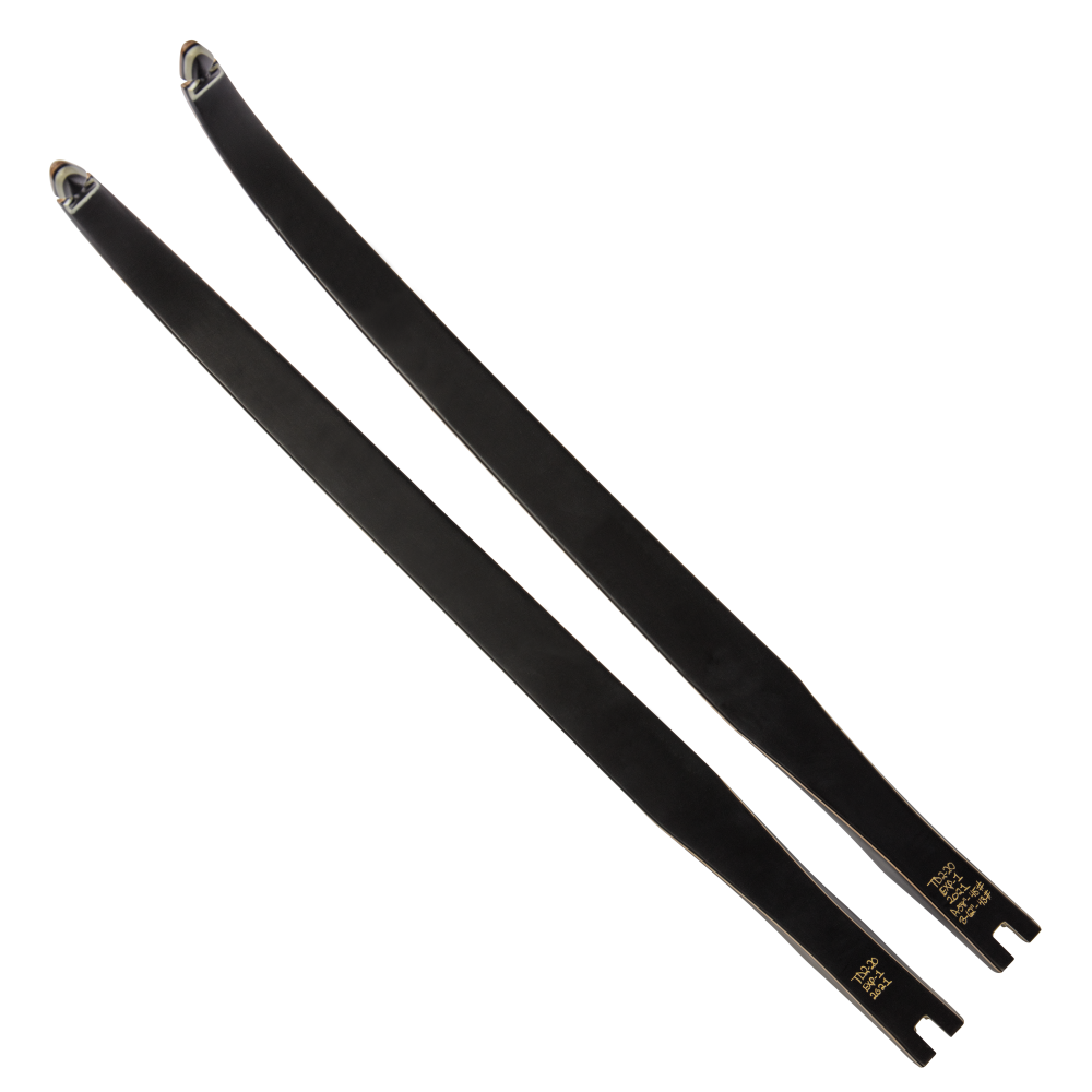Bear Archery Take Down Limbs - Black Gloss / 60 / #3
