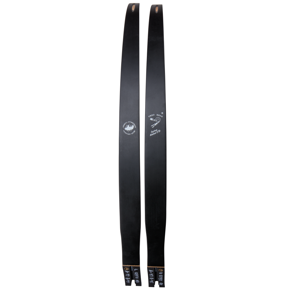 Bear Archery Take Down Limbs - Black Gloss / 45 / #2