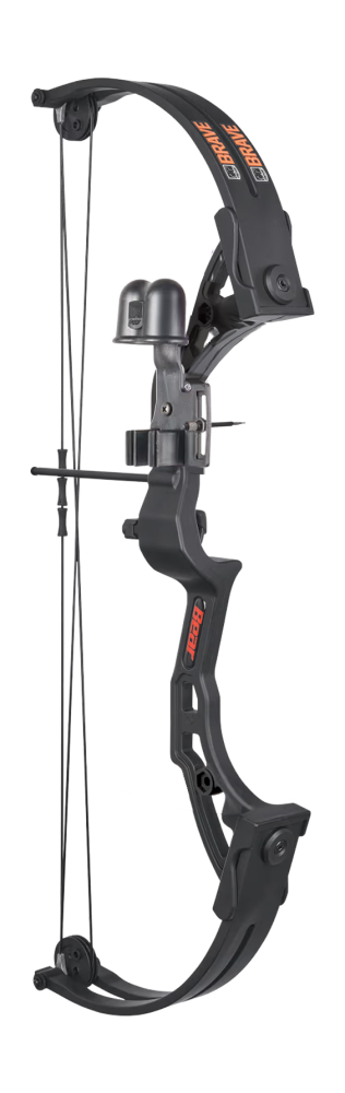 Bear Archery Brave Youth Bow - Black / Right Hand / Continuous up to 25