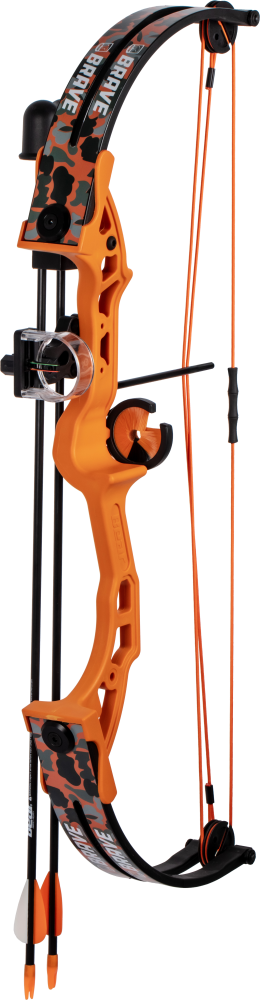 Bear Archery Brave Youth Bow - Fred Bear Fire / Right Hand / Continuous up to 25