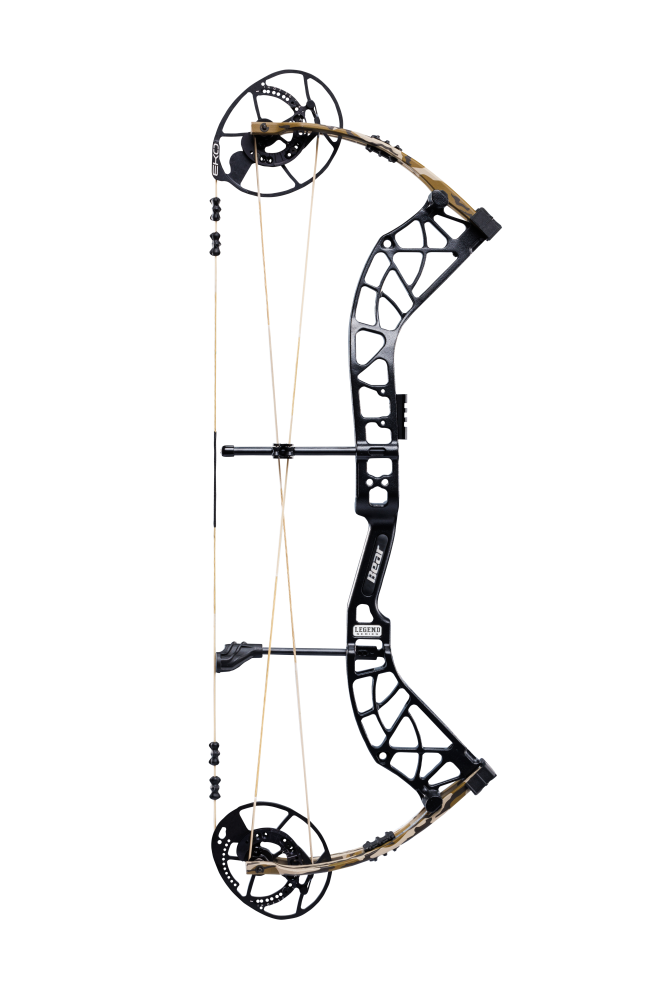 Bear Archery Whitetail INT Compound Bow - Stone / Left Hand / 55-70