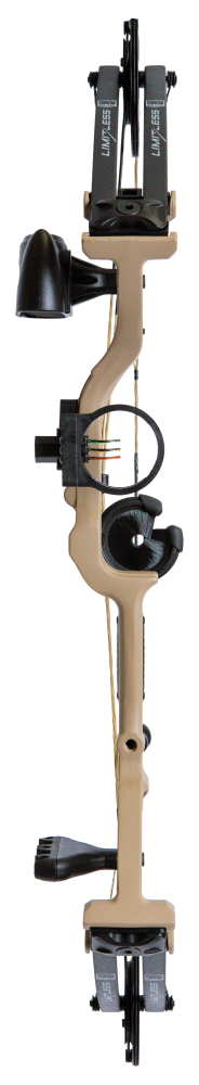 Bear Archery Limitless RTH Compound Bow - Tan / Right Hand / 25-50