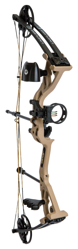 Bear Archery Limitless RTH Compound Bow - Tan / Right Hand / 25-50