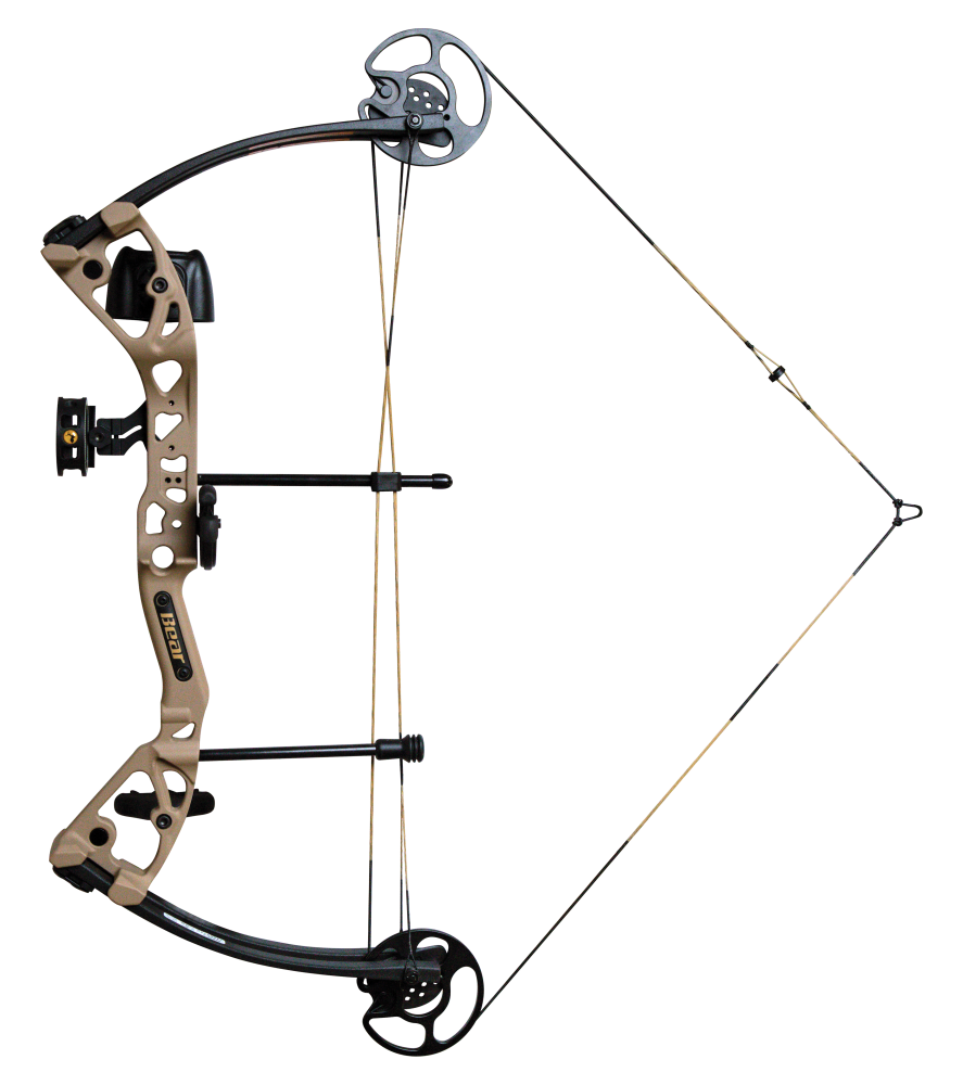 Bear Archery Limitless RTH Compound Bow - Tan / Right Hand / 25-50