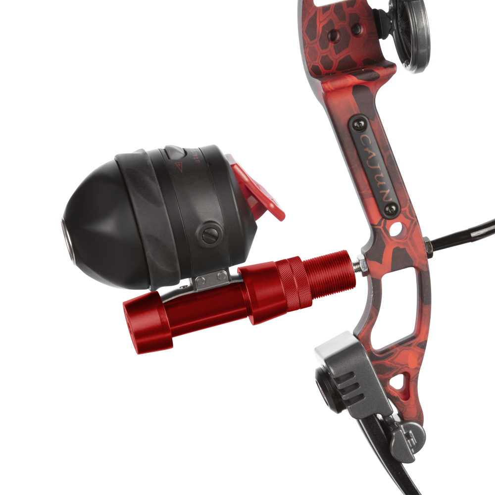 Cajun Bowfishing Bowfishing Reel Seat - Red