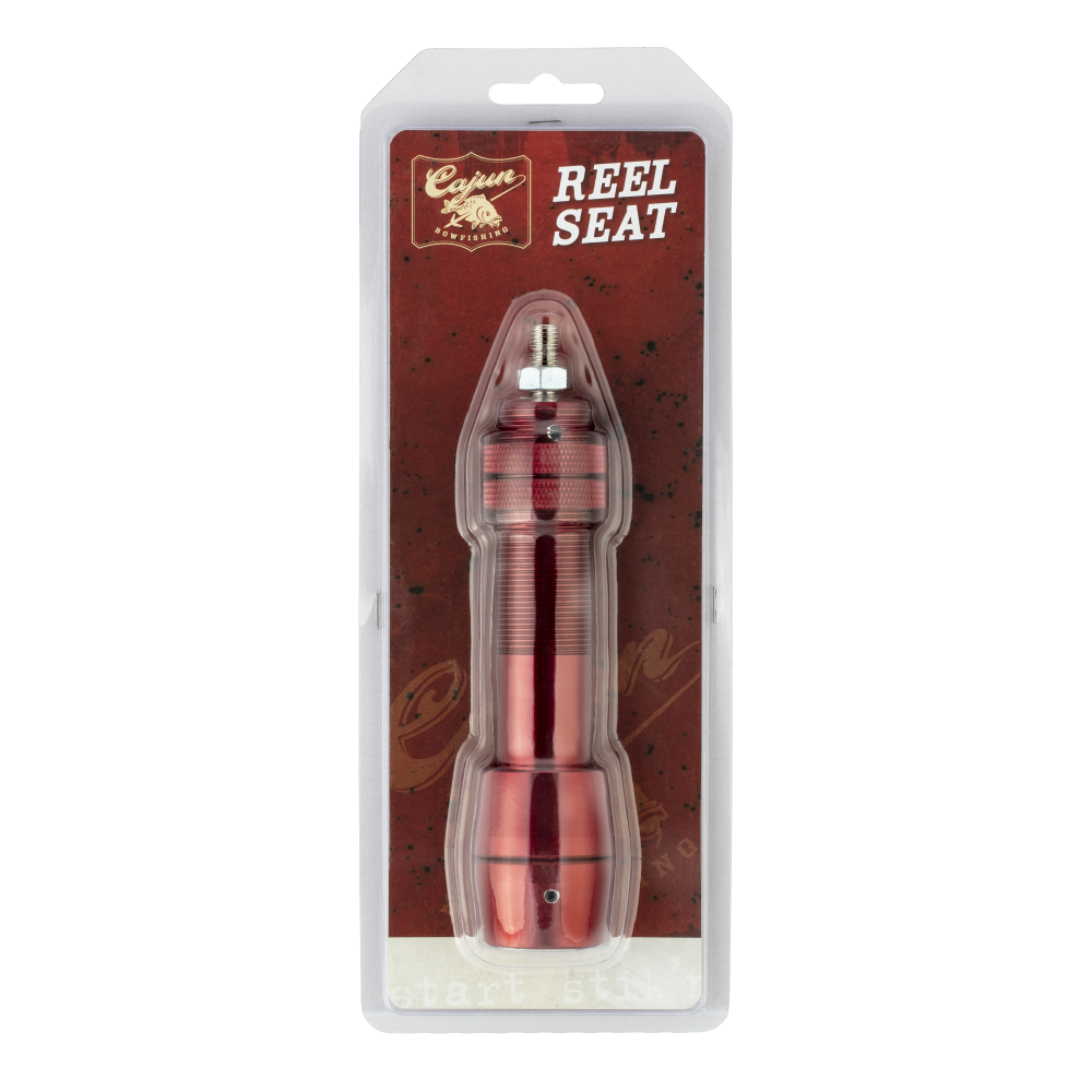Cajun Bowfishing Bowfishing Reel Seat - Red