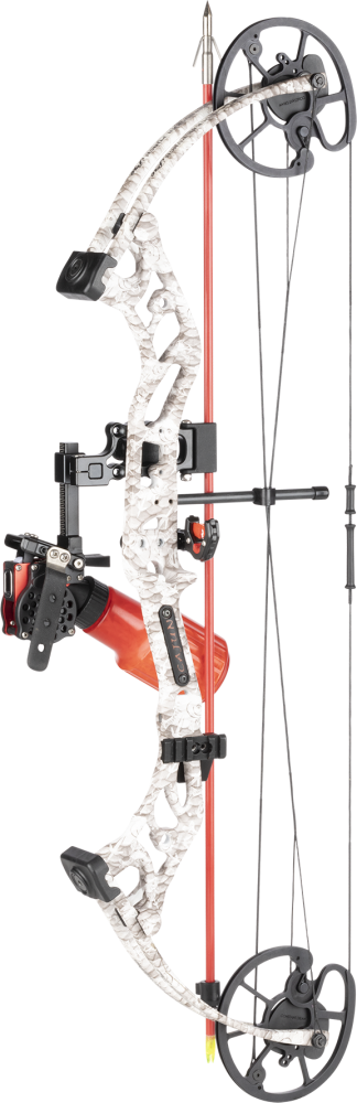 Cajun Bowfishing Sucker Punch Pro RTF Bowfishing Bow - Glow / Left Hand / 20-50
