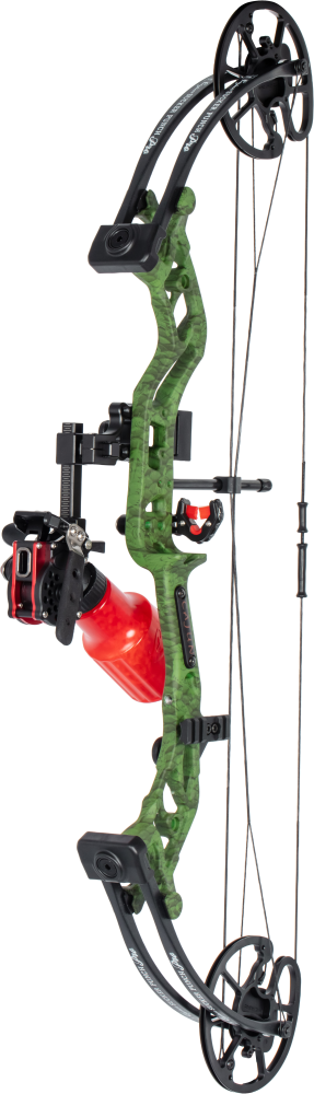 Cajun Bowfishing Sucker Punch Pro RTF Bowfishing Bow - Slime Green / Right Hand / 20-50