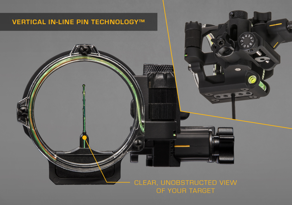 Trophy Ridge Peak Bow Sight - Left Hand / .019 / 5