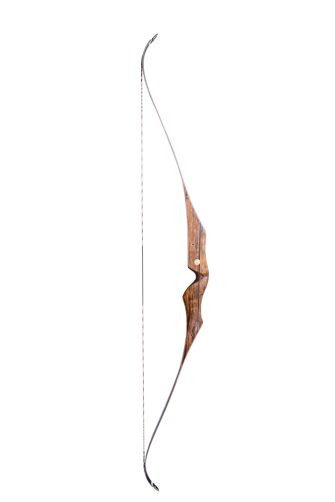 Bear Archery 64" Super Kodiak Recurve Bow - Shedua With Black Stripe / Right Hand / 40 lbs.