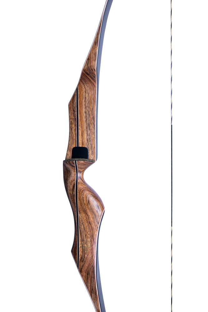 Bear Archery 64" Super Kodiak Recurve Bow - Shedua With Black Stripe / Right Hand / 35 lbs.