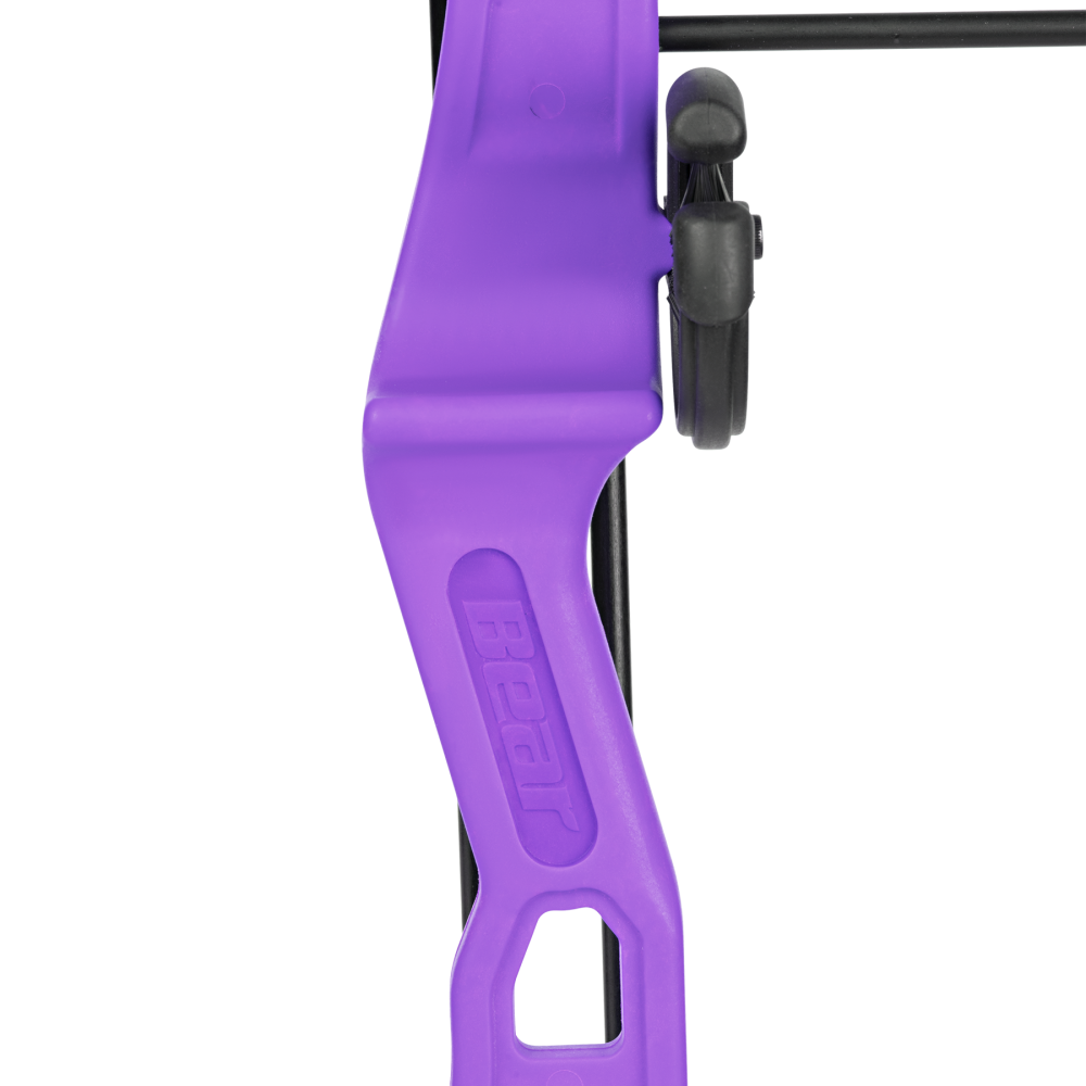 Bear Archery Brave Youth Bow - Purple / Right Hand / Continuous up to 25