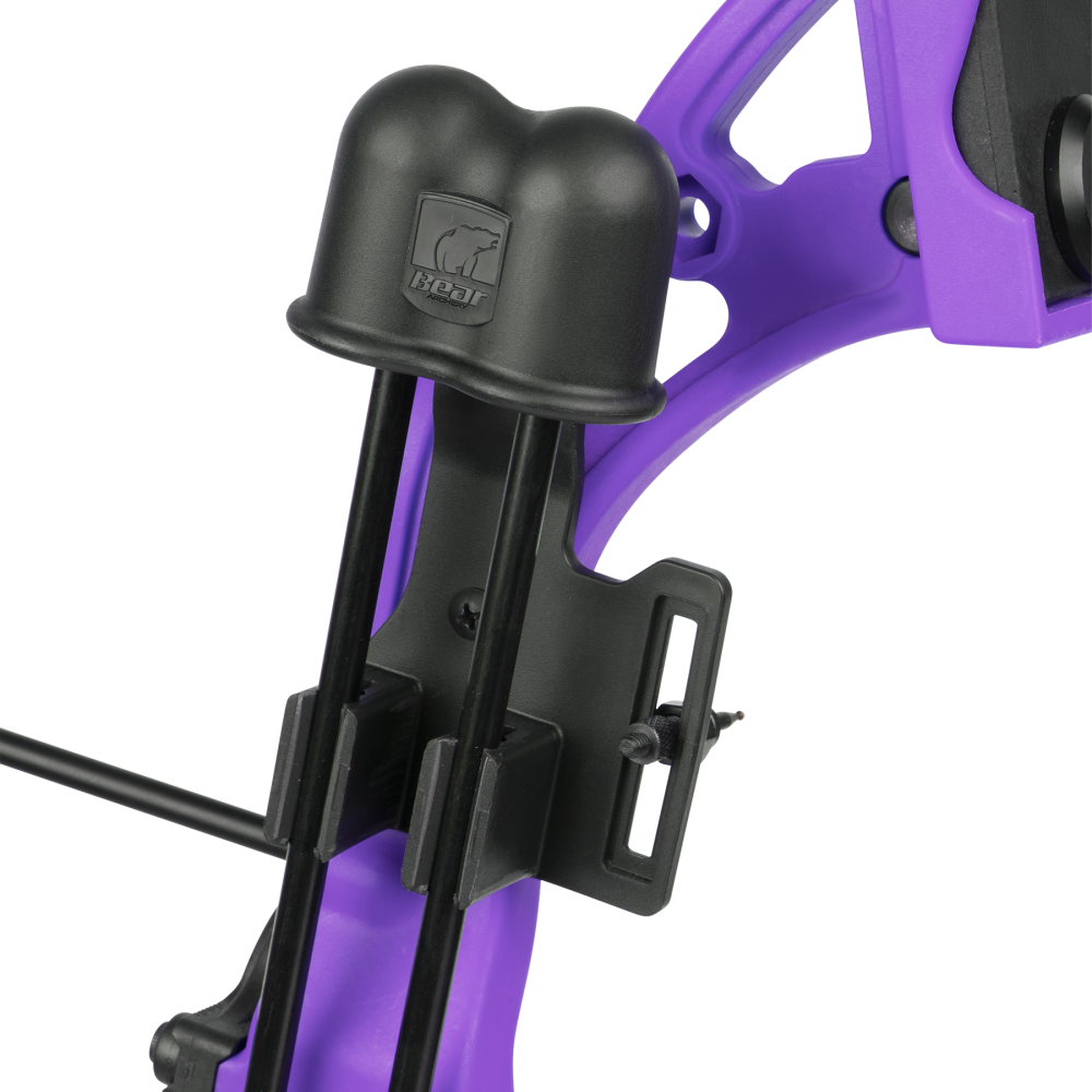 Bear Archery Brave Youth Bow - Purple / Right Hand / Continuous up to 25