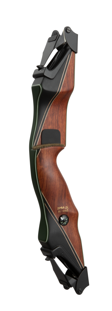 Bear Archery Fred Bear Take Down - Bubinga With Green Glass / Right Hand / A Handle