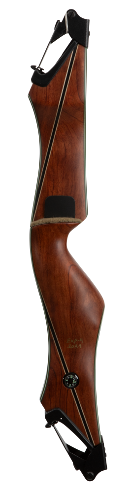 Bear Archery Fred Bear Take Down - Bubinga With Green Glass / Right Hand / B Handle