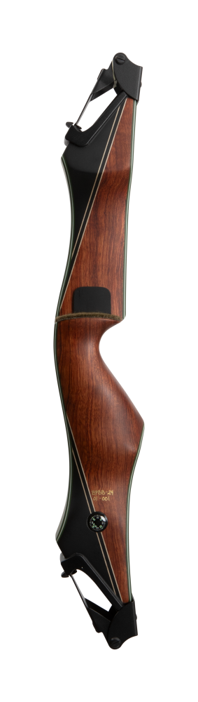 Bear Archery Fred Bear Take Down - Bubinga With Green Glass / Right Hand / B Handle
