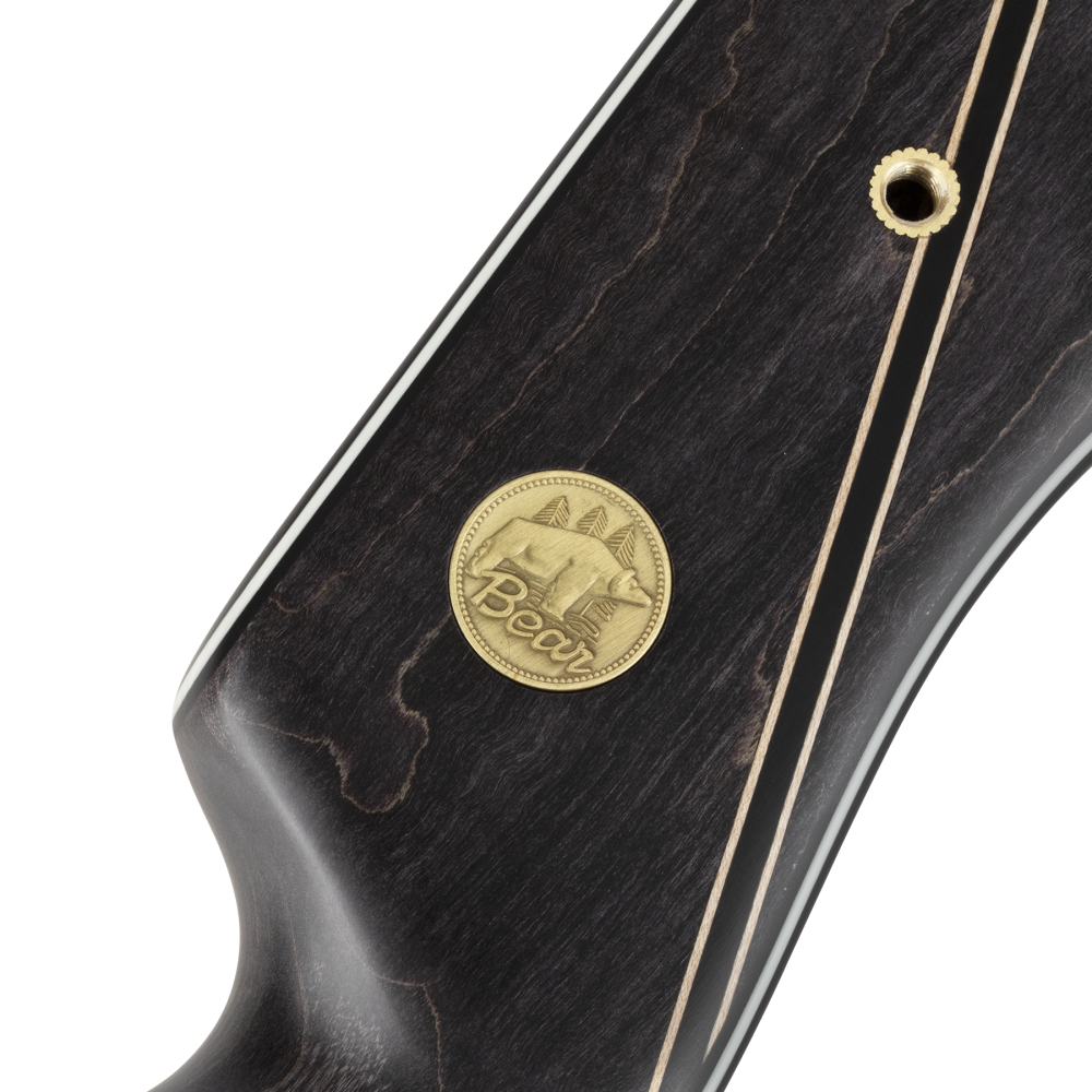 Bear Archery Fred Bear Take Down - Black Maple Black Stripe / Right Hand / B Handle