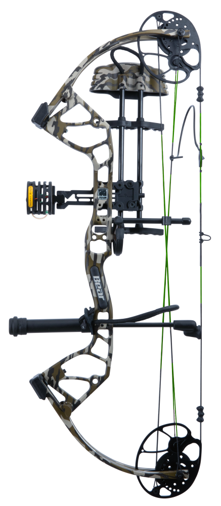 Bear Archery Gamekeeper Jr RTH Compound Bow - Mossy Oak Bottomland / Left Hand / 5-50 lbs.