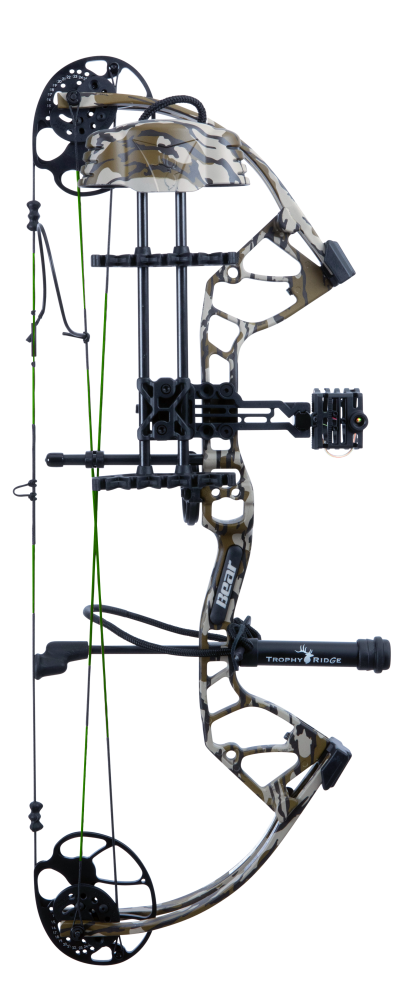 Bear Archery Gamekeeper Jr RTH Compound Bow - Mossy Oak Bottomland / Right Hand / 5-50 lbs.