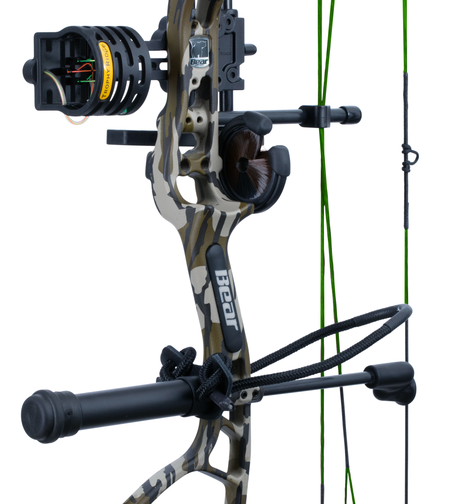 Bear Archery Gamekeeper Jr RTH Compound Bow - Mossy Oak Bottomland / Left Hand / 5-50 lbs.