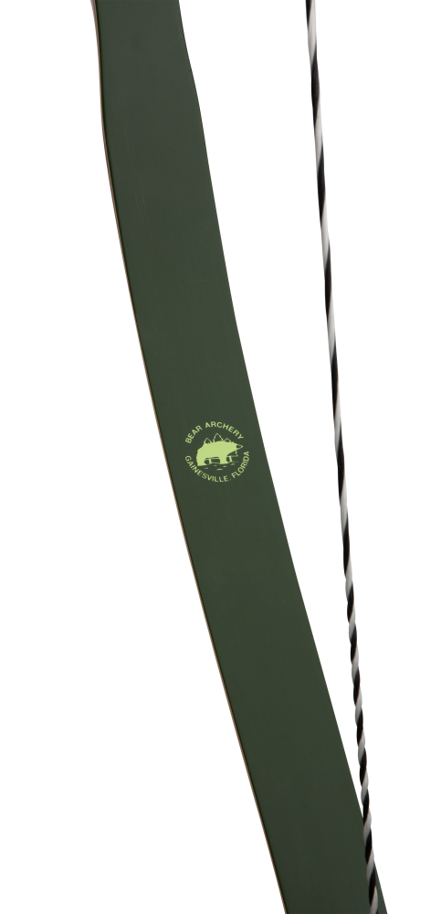Bear Archery Take Down Limbs Green Glass - Bubinga with Green Glass / 50 lbs. / #3