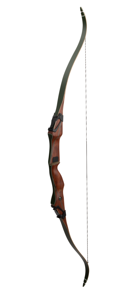 Bear Archery Take Down Limbs Green Glass - Bubinga with Green Glass / 70 lbs. / #3